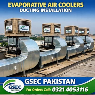 Evaporative Coolers, Duct Cooler/for College and University/Industries