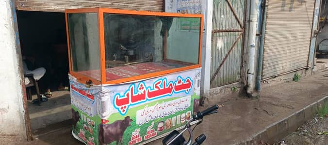 fast food ya milk shop counter for sale urgent