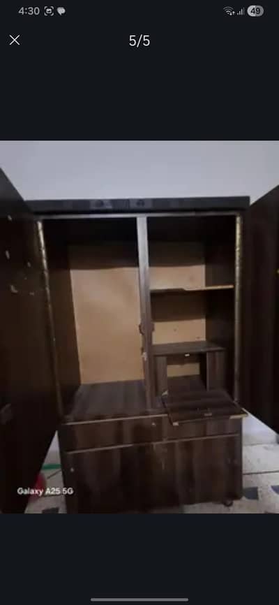 wooden cupboard good condition