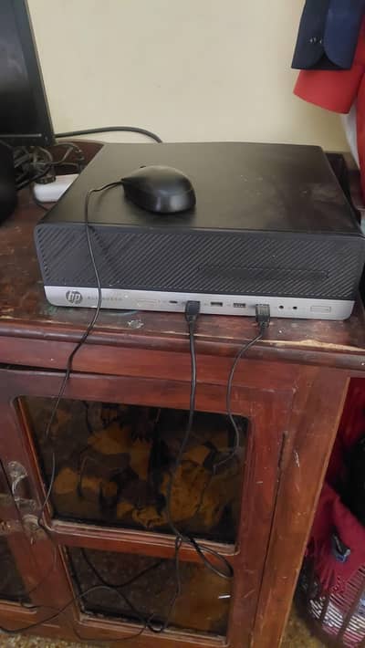 dcore i5 6esktop hp elitedesk with 24 inch dell led available for sale