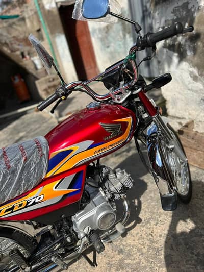 Honda CD 70 2025 model for urgent sale