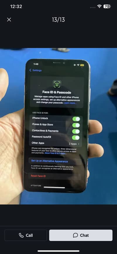 I phone x s max 256 factory unlock  exchange possible with android