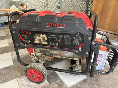 3.5 KVA Petrol + Gas Generator – Like New Condition