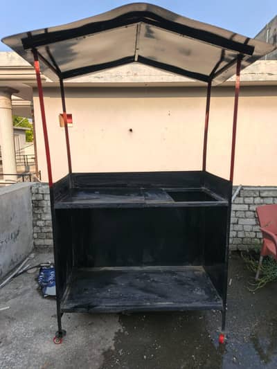 chips and burger counter