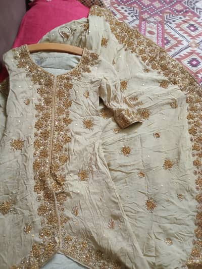 Wedding sharara for sell /formal wear /stonework bridal