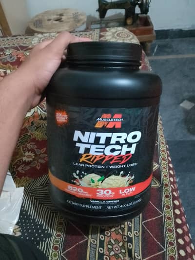 nitro tech ripped weight loss formula