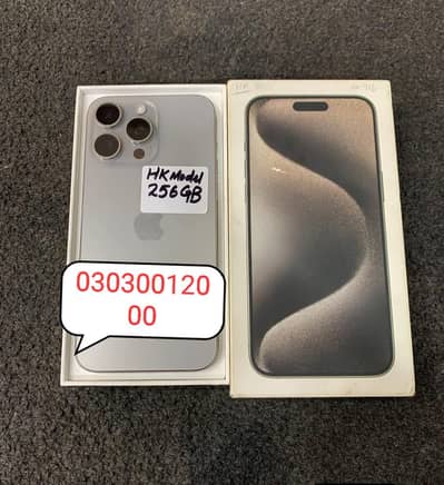 15 pro max 256 HK PTA