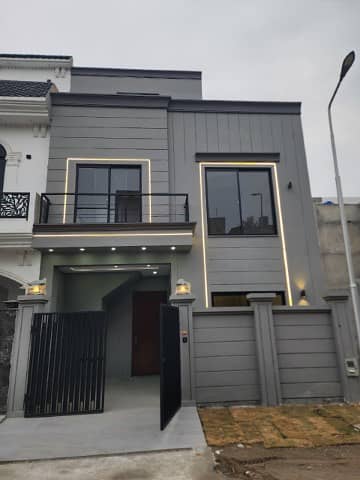 3 Marla 22.5ft Front Brand new House Block C For Sale In Al Kabir Town Phase 2