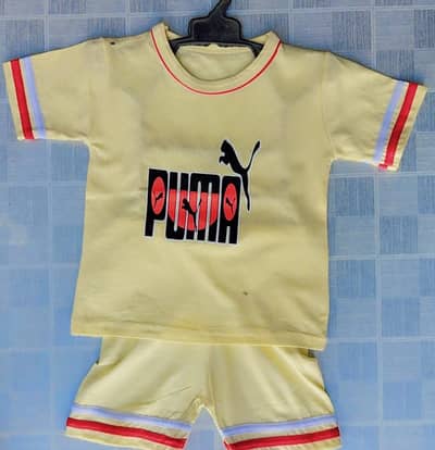 *Puma Baby Set 1-5 Years – Yellow, Karachi, Lightly Used*