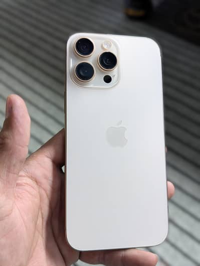 iphone 16 pro max 256gb physical dual sim HK model Non PTA