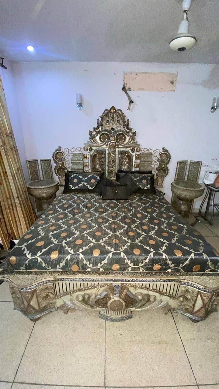 Bed set fiber work 0