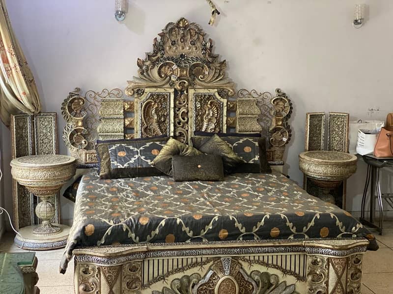 Bed set fiber work 1
