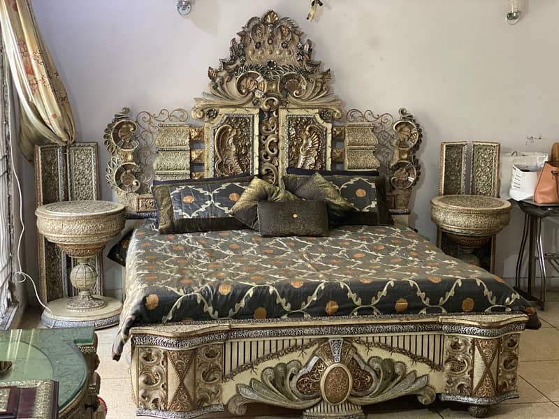Bed set fiber work 3
