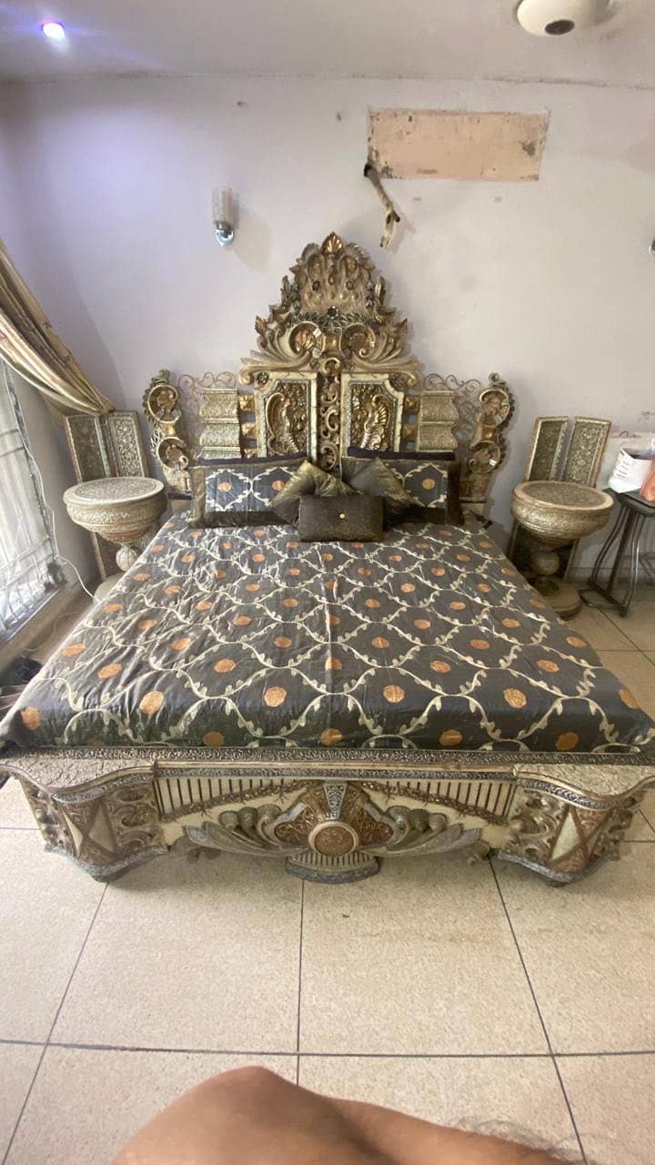Bed set fiber work 5