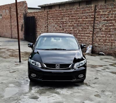 Honda civic rebirth UG orange interior