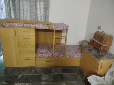 Bunker bed for kids in high quality metal