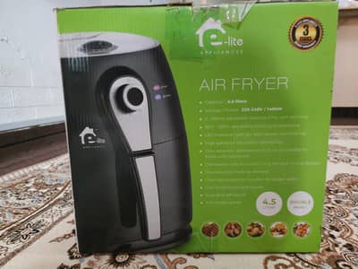 New Air Fryer (E-Lite EAF-05)