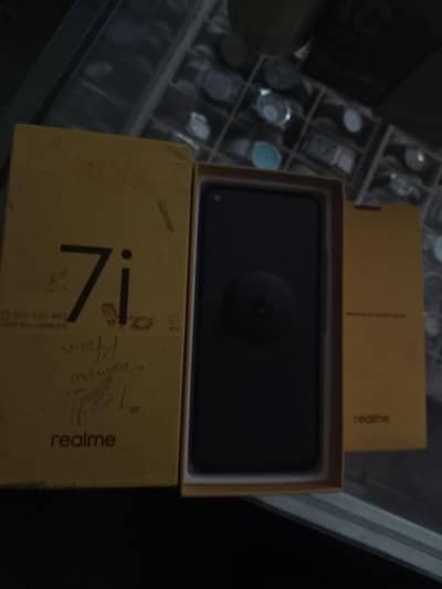 realme 7i 8 128 10by9.5 ful ok genuine phone