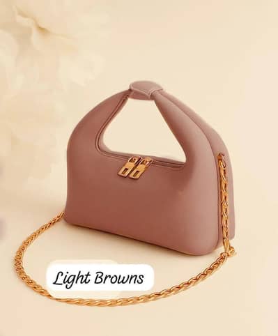 women's light brown leather  shoulder bag