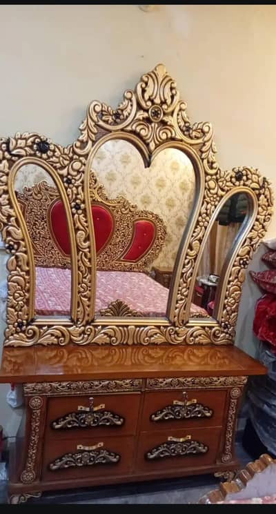 Bed set king size with sofa set