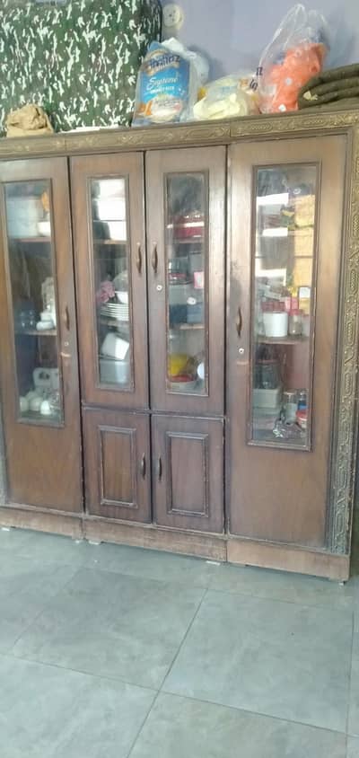 dressing table and divider showcase
