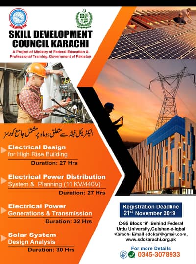 Electrical/ Electronic trainer required