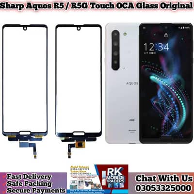 Sharp Aquos R5 Touch Penal And All Accessories