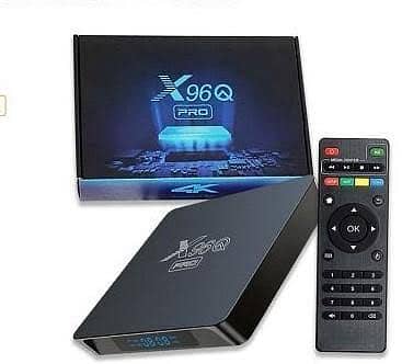Brand New X96Q Pro Android TV Box - 8GB/128GB - Voice Control