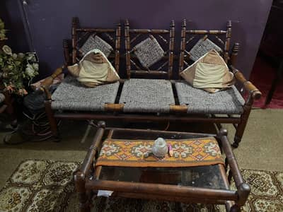 wooden sofa ser