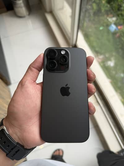 IPHONE 16 PRO 128GB BLACK TITANIUM LLA MODEL FACTORY UNLOCK NON PTA
