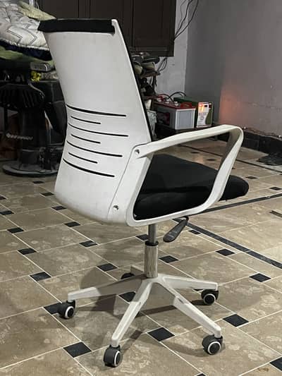 Office Chair + Iron Wall Cabinet – Good Condition
