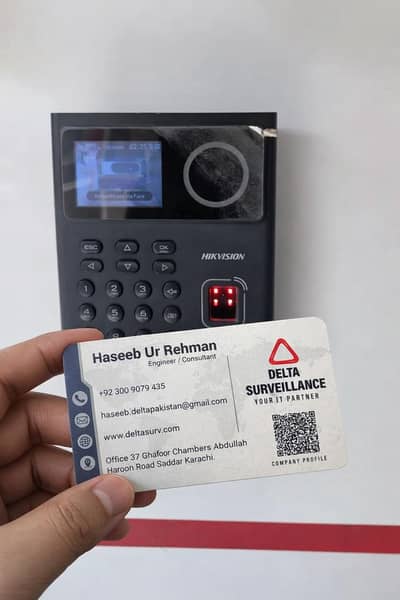 Time Attendance Machine  With quick installation Available in Karachi