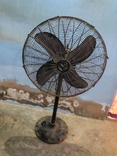 two fan stand fan