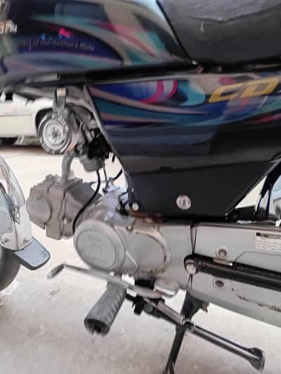 Honda cd70 2023 black colour