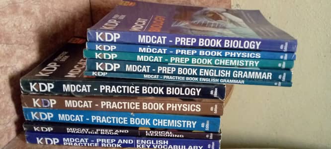 FULLY NEW MDCAT PREP BOOKS SET