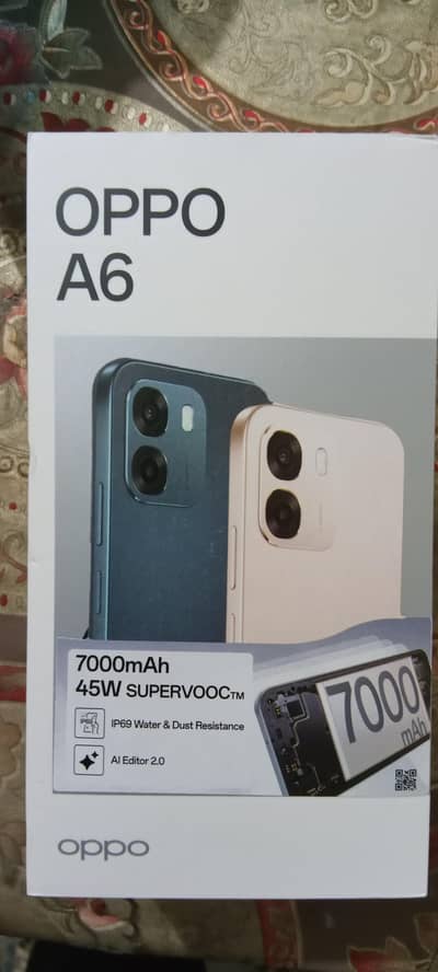 Oppo A6 256/12 New condition for sale