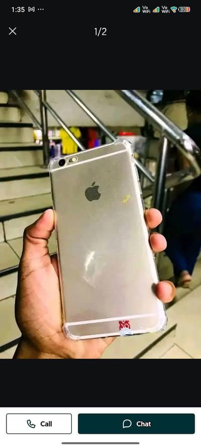 iphone 6 plas 128 GB with box my WhatsApp number 0325/22/61/268