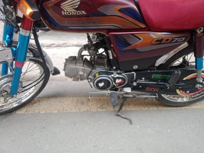 Honda cd 70 2025 model (only cal)