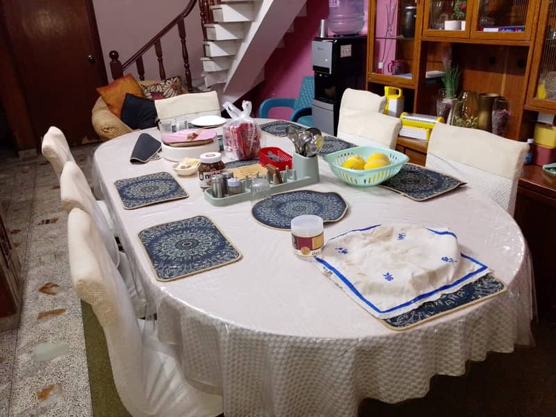 2 Sofa Sets and a Dining Table 1