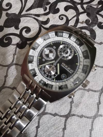 police speedster  analog chronograph