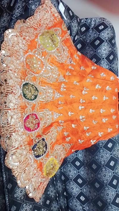 Mehndi lahnga full size for sale 03222062318
