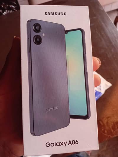 Samsung Galaxy a06  + 6 GB RAM ke sath 128 GB ke sath battery all okay