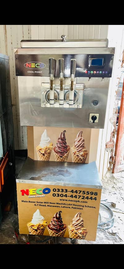 Ice Cream Machine + Slush Machine for Sale