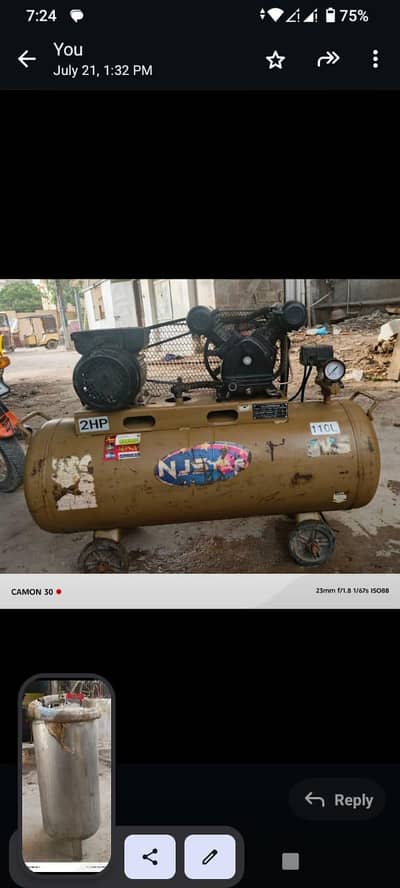 complete service station ka saman ha 10/10 condition