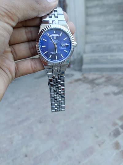 Rolex Watch Day and Date Oyster Perpetual butterfly lock