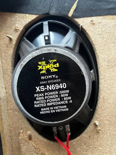 Sony XS-N6940 4-Way Car Speakers for Sale