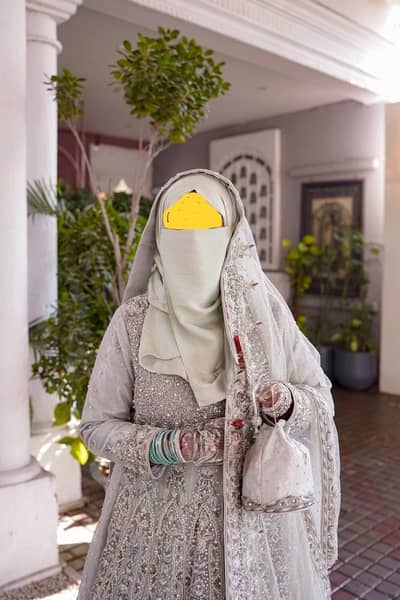 Bridal Walima Dress – Premium Quality – Worn Once-Urgent Selling