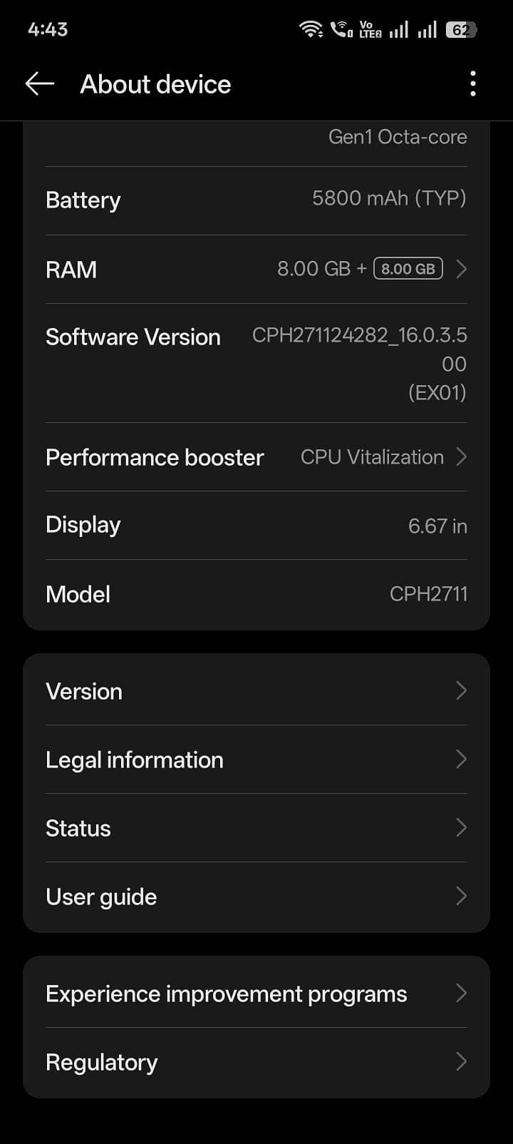 OPPO A5 pro snap dragon processor 13