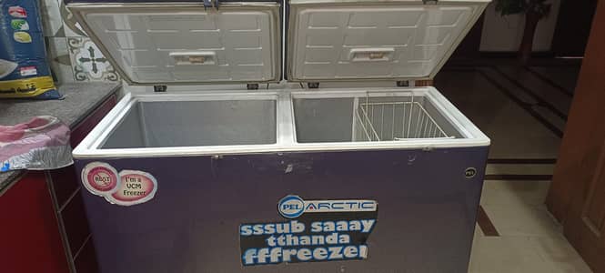 Pel two door freezer for sale