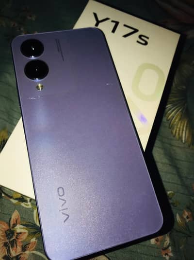 Vivo y17s PTA approved  with box